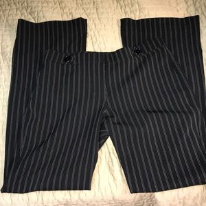 Trendy striped pants!